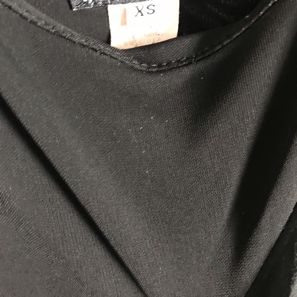 Mikai xs black spaghetti strap dress